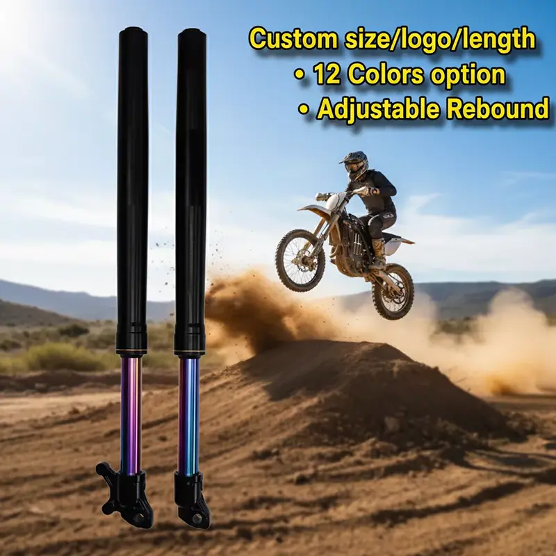 630 mm Upgrade Adjust Rebound Forks Motorcykelstötdämpare